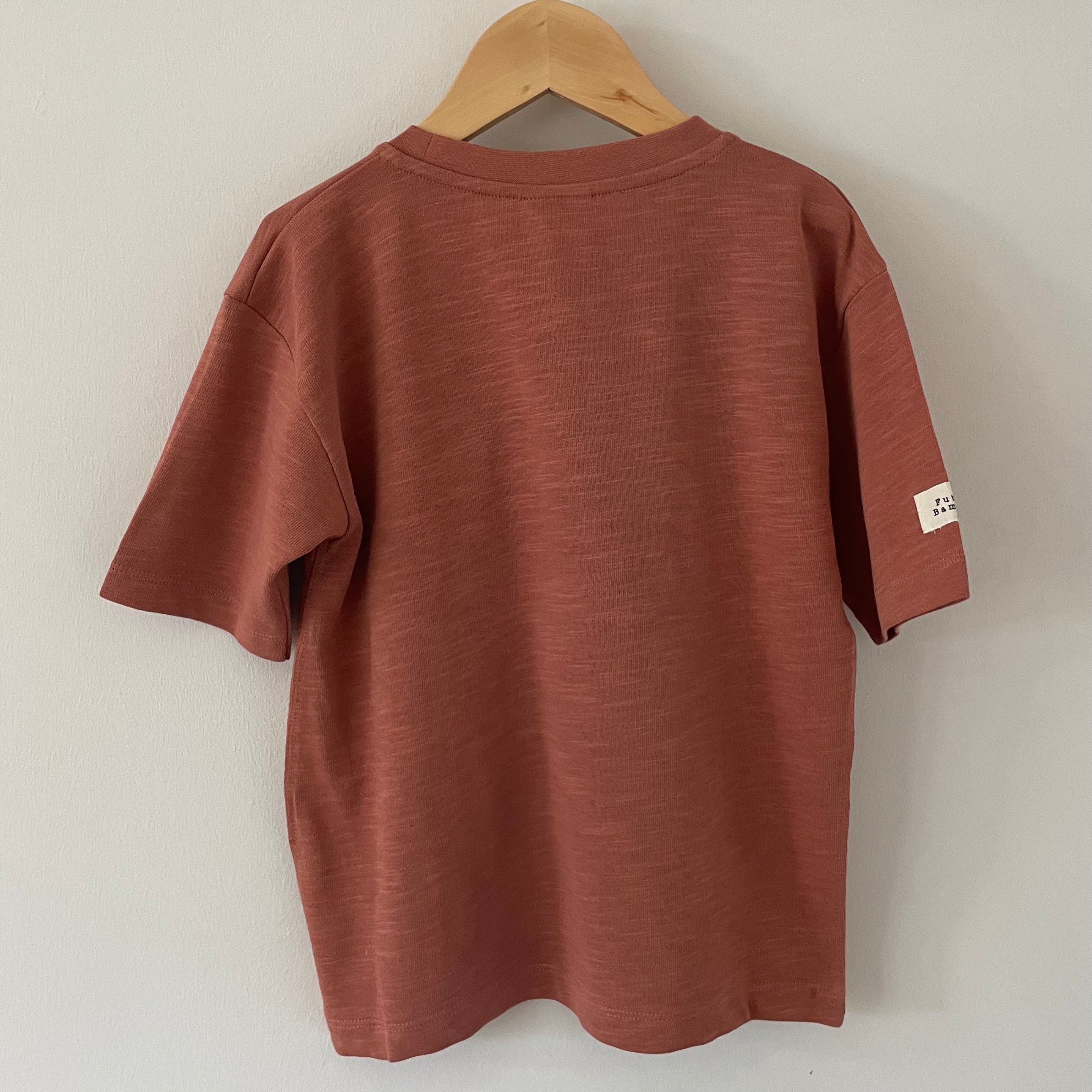 Patch T Shirt Rust