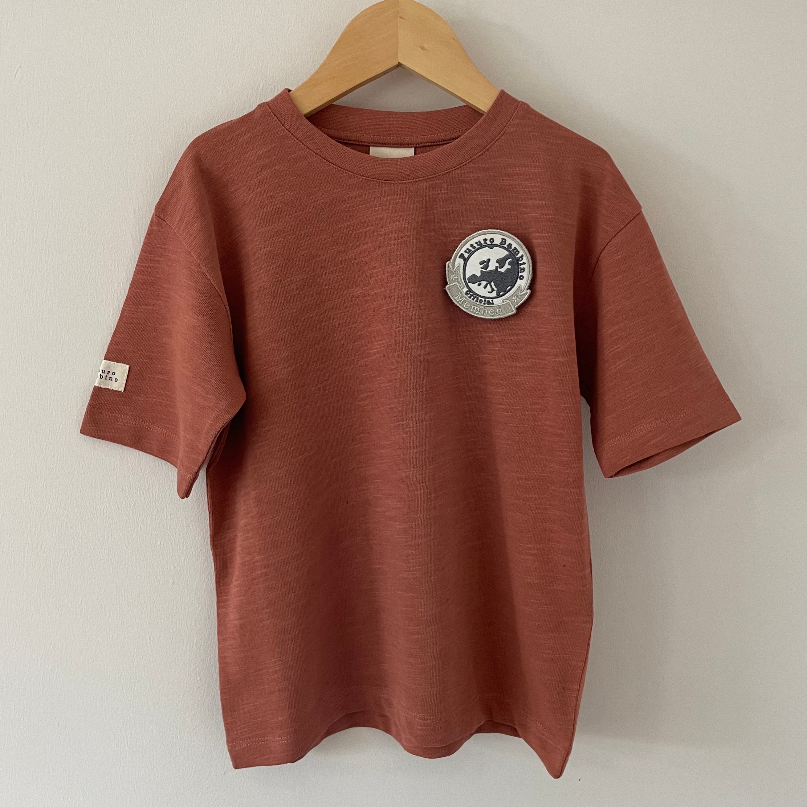 Patch T Shirt Rust