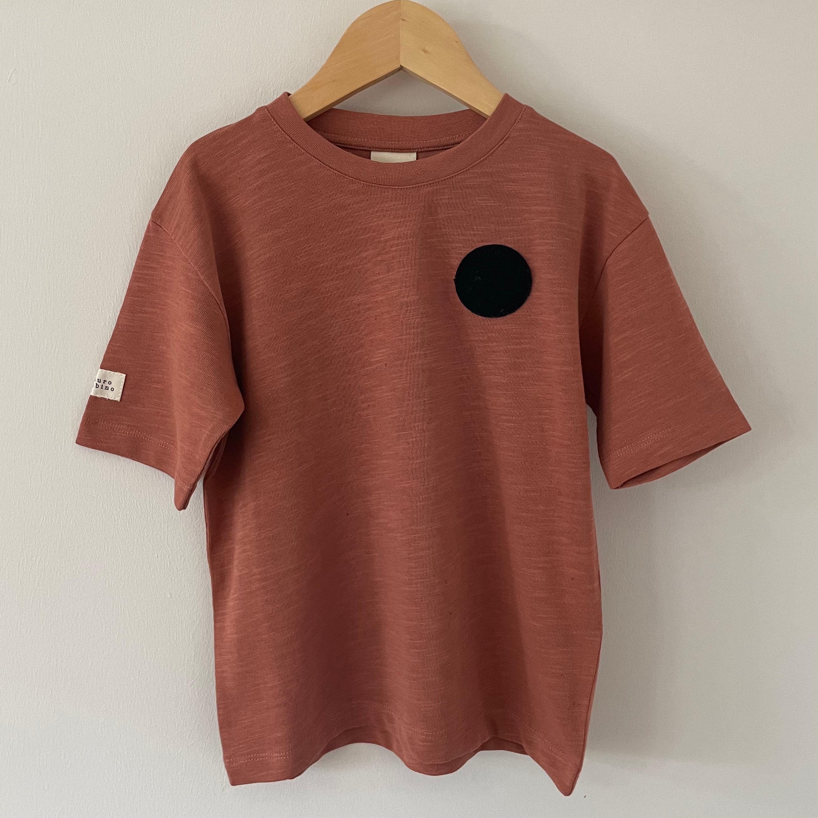 Rust t shirt outlet dress